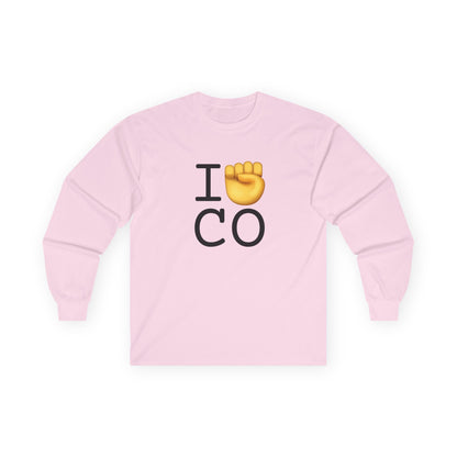 "I Raise my Fist with Colorado" Long Sleeve Shirt