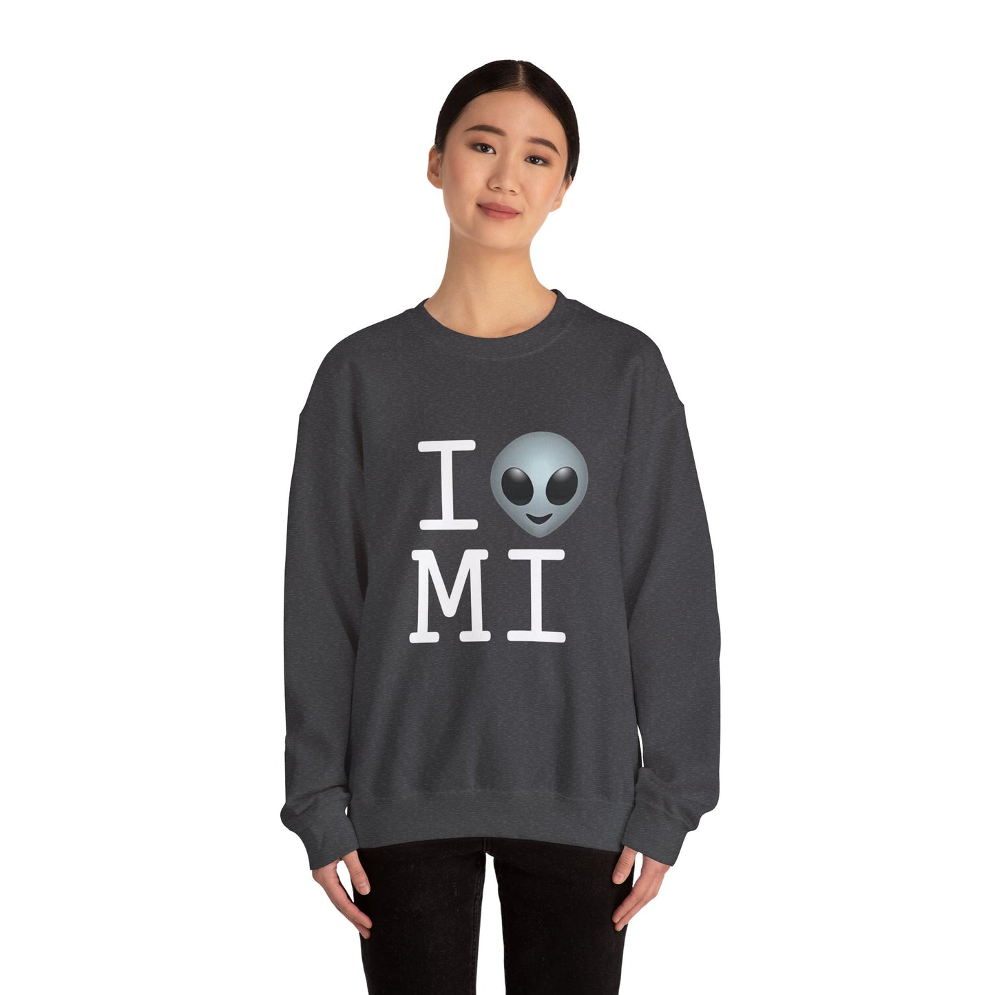 "I Feel Alien in Michigan" Sweatshirt