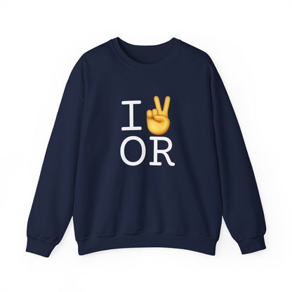 "I Show Peace to Oregon" Sweatshirt