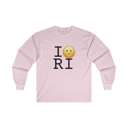 "I'm Confused by Rhode Island" Long Sleeve Shirt