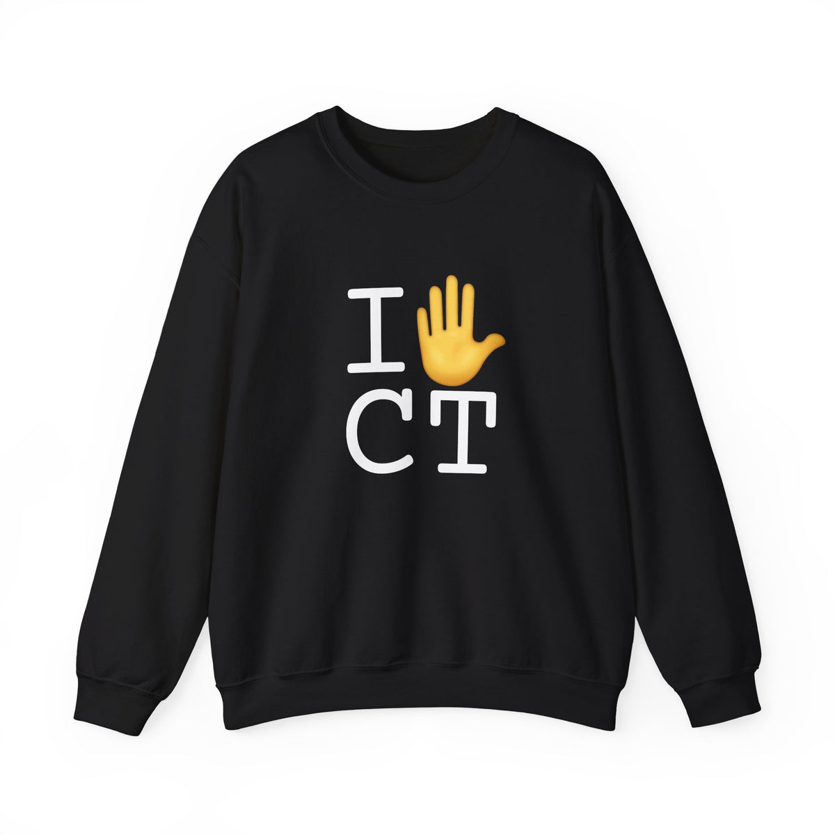 "I Stop (Raised Hand) Connecticut" Sweatshirt