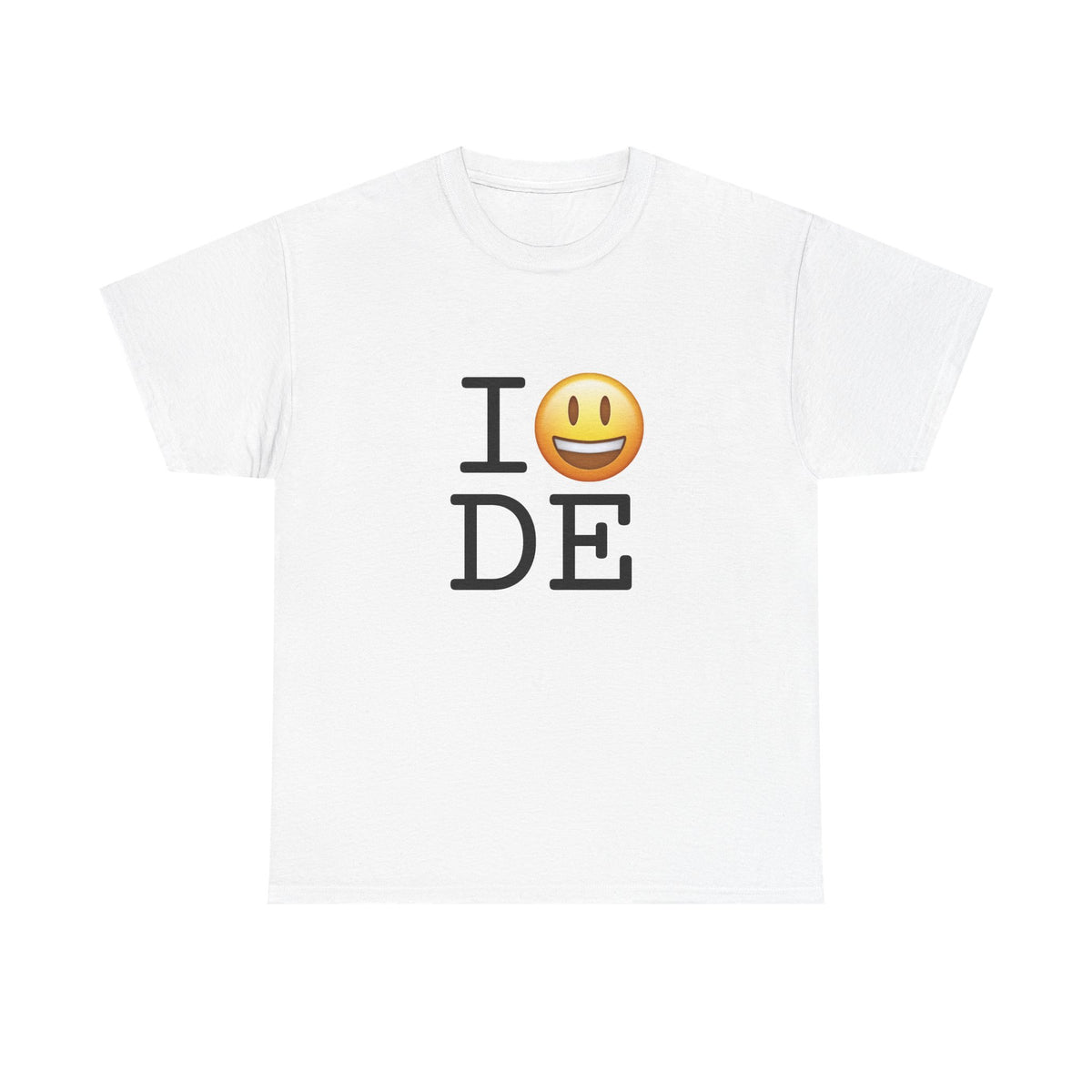 "I'm Happy about Delaware" Tee