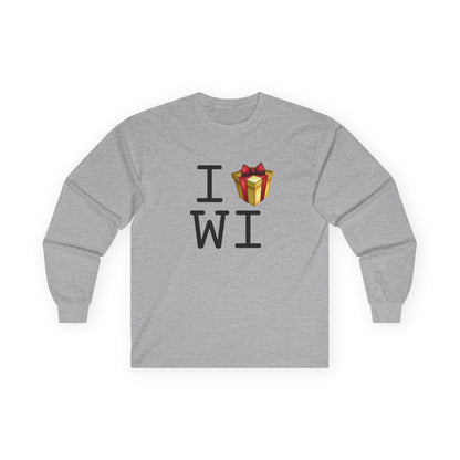 "I Present Wisconsin" Long Sleeve Shirt