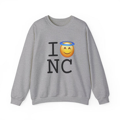 "I'm an Angel in North Carolina" Sweatshirt