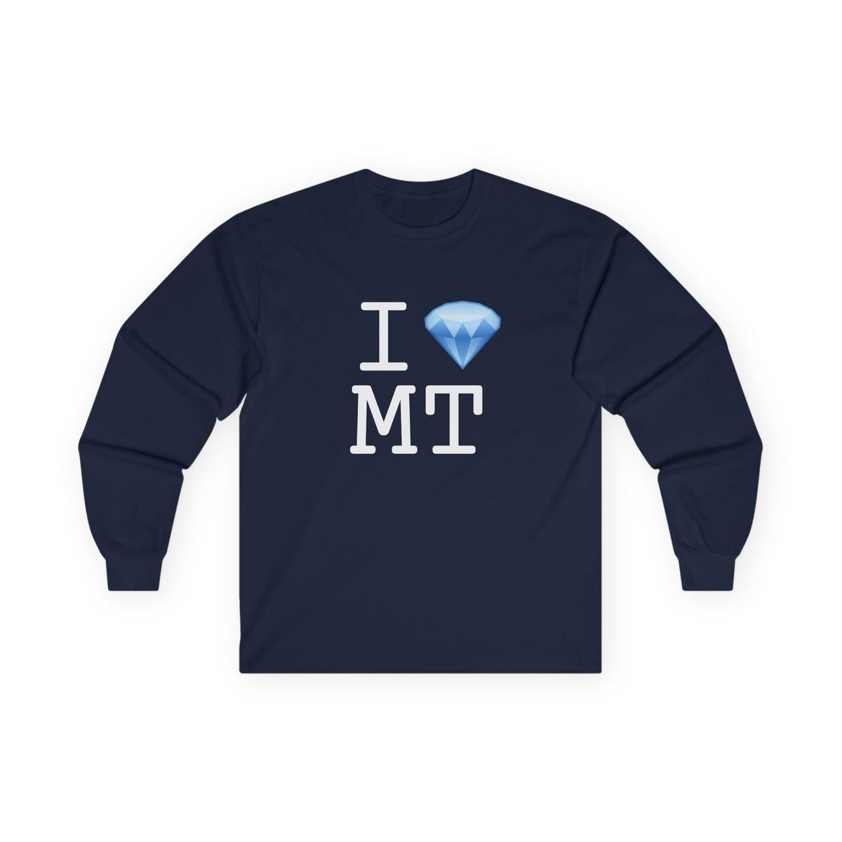 "I Diamond Montana" Long Sleeve Shirt