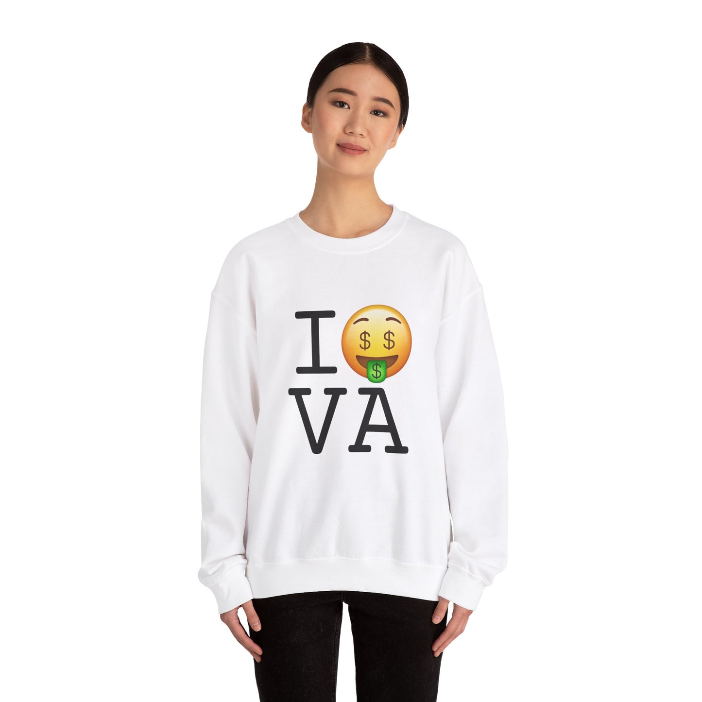 "I Get Rich in Virginia" Sweatshirt