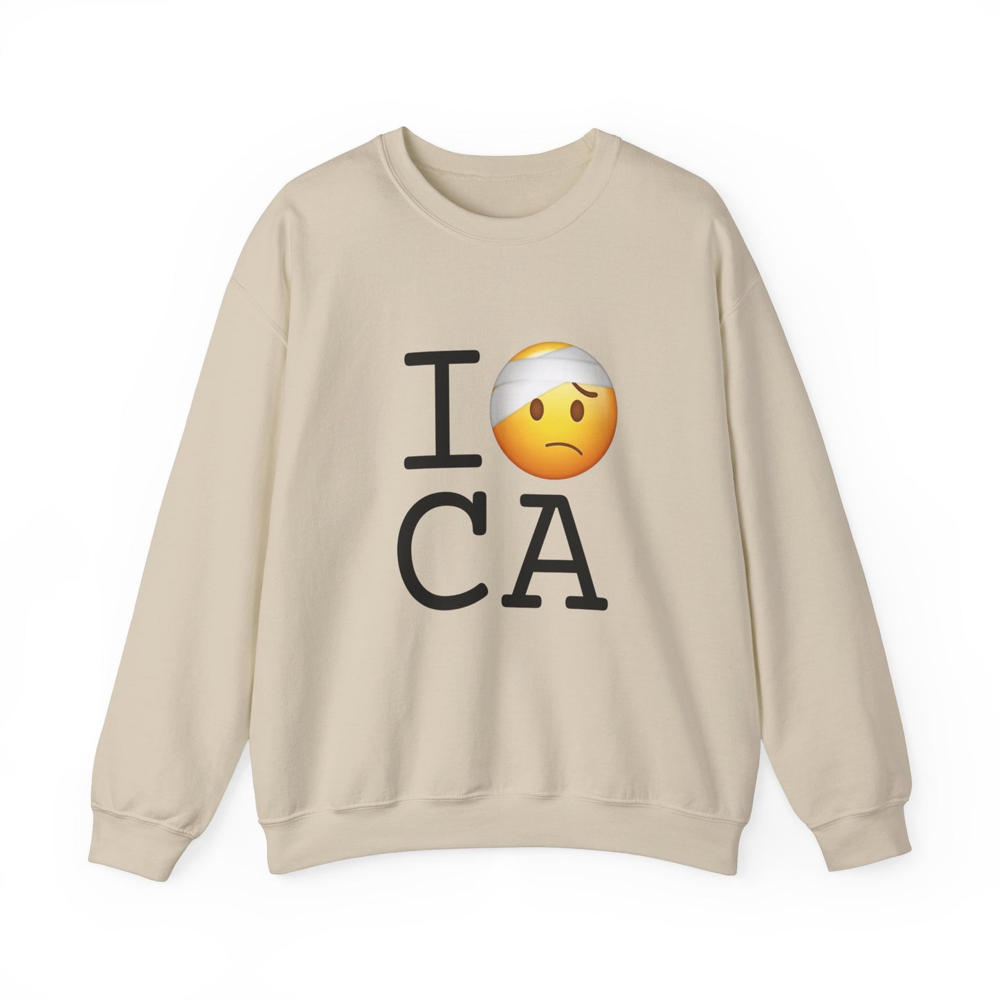 "I'm Hurt in California" Sweatshirt