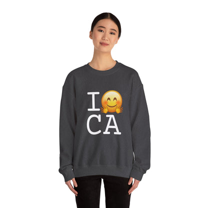 "I Hug California" Sweatshirt