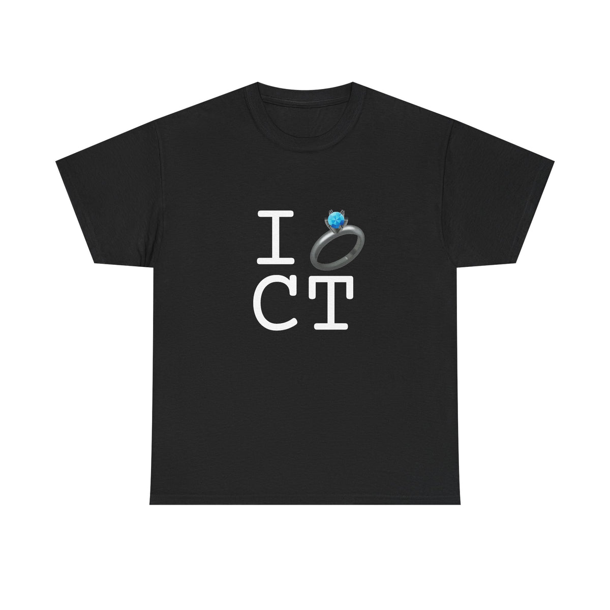 "I'm Married to (Diamond Ring) Connecticut" Tee