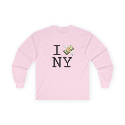 "I Lose Money in New York" Long Sleeve Shirt