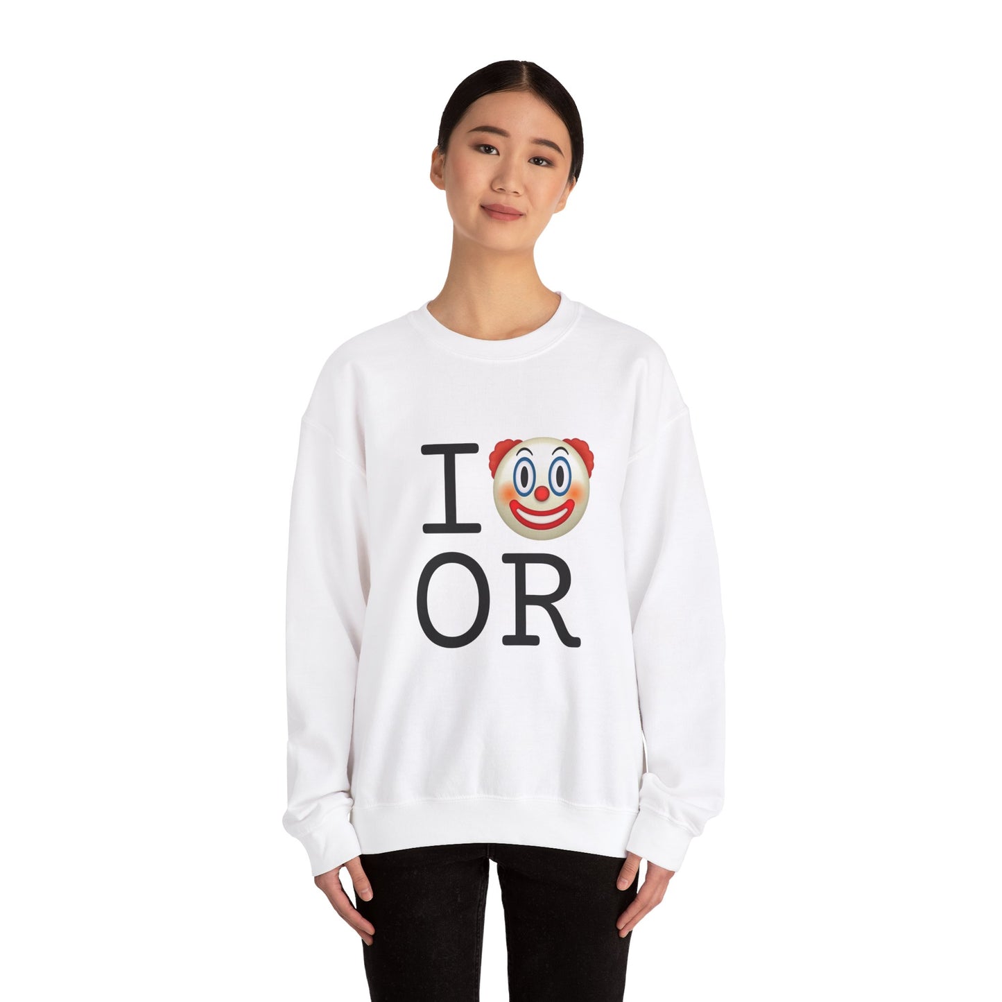 "I Clown on Oregon" Sweatshirt