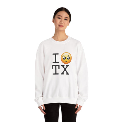 "I'm Begging about Texas" Sweatshirt