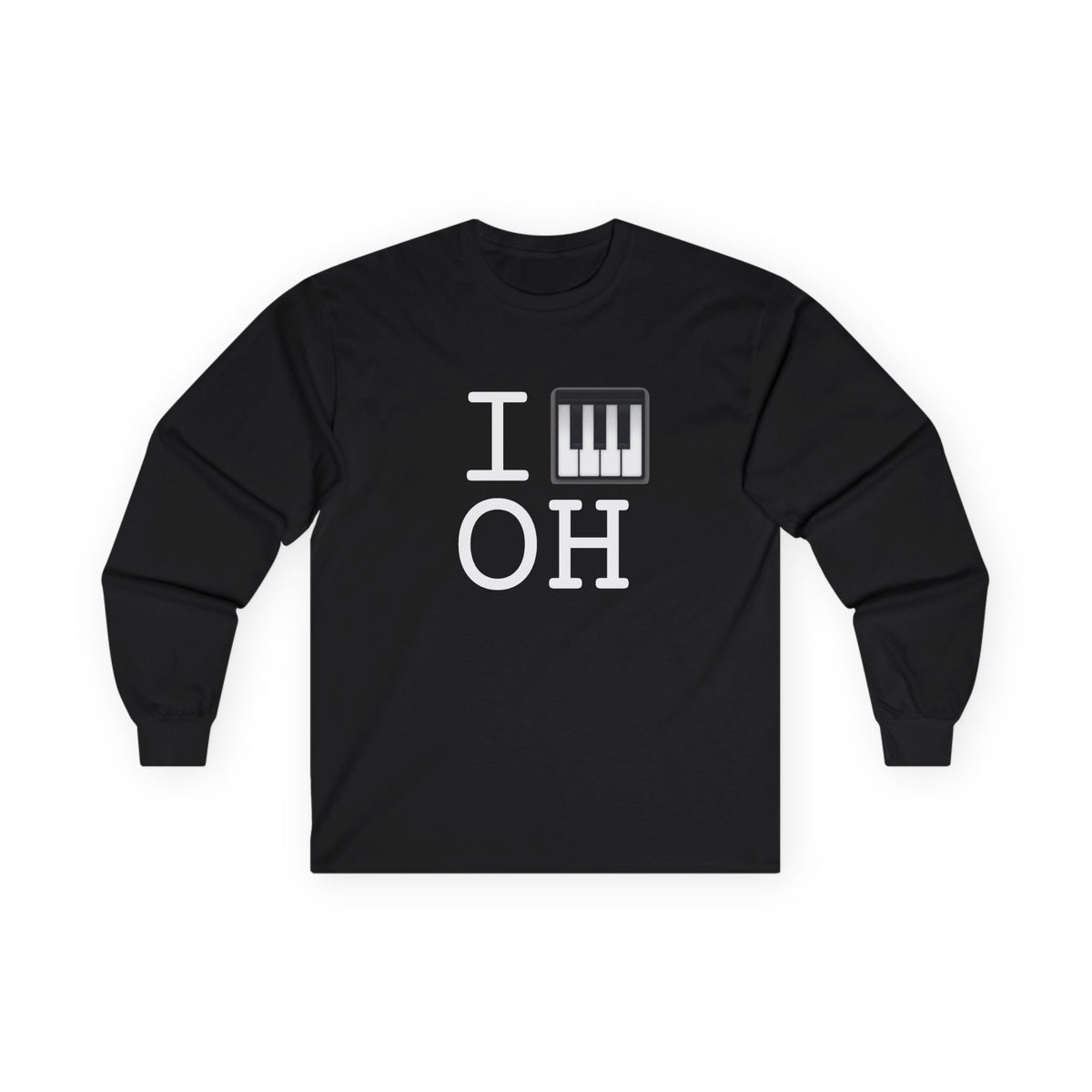 "I Piano Ohio" Long Sleeve Shirt