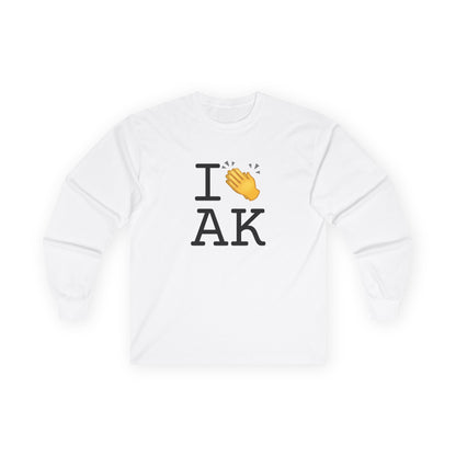 "I Applaud Alaska" Long Sleeve Shirt