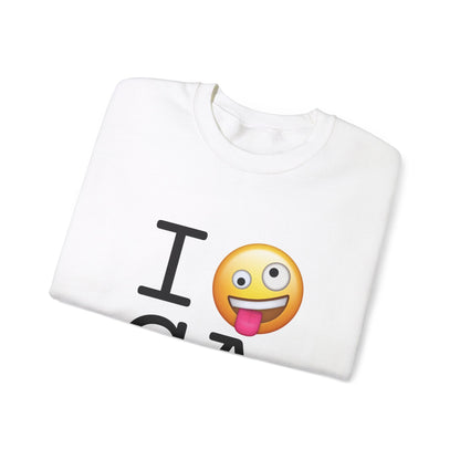 "I'm Crazy about California" Sweatshirt