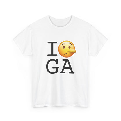 "I Lie about Georgia" Tee