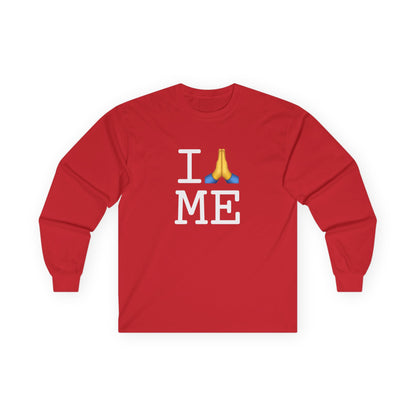 "I Pray for Maine" Long Sleeve Shirt