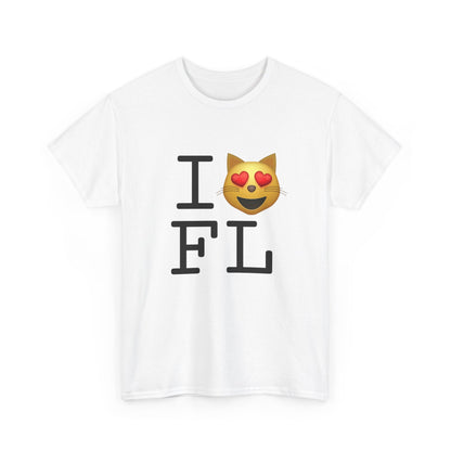 "I'm a Cat that Loves Florida" Tee