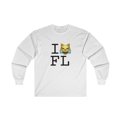 "I'm Laughing like a Cat at Florida" Long Sleeve Shirt