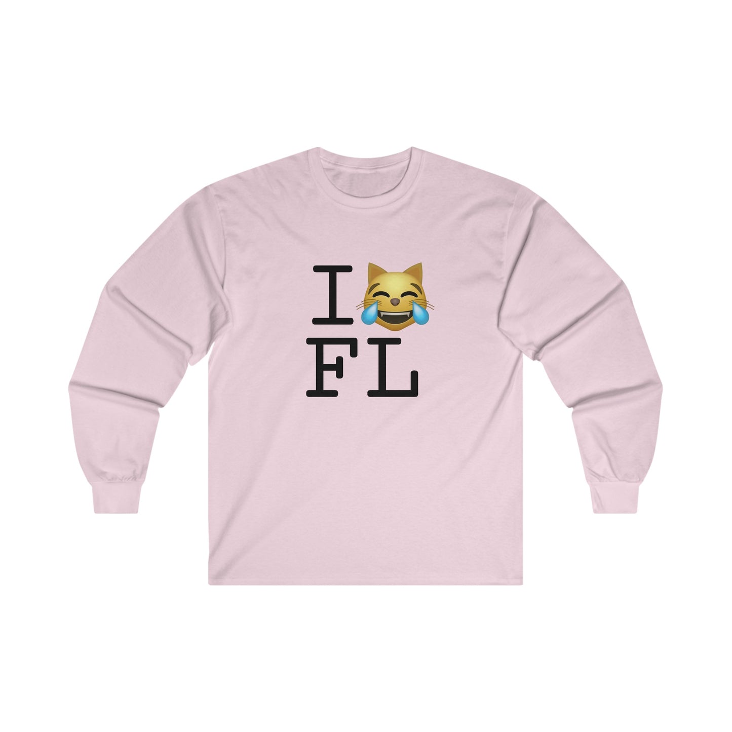 "I'm Laughing like a Cat at Florida" Long Sleeve Shirt