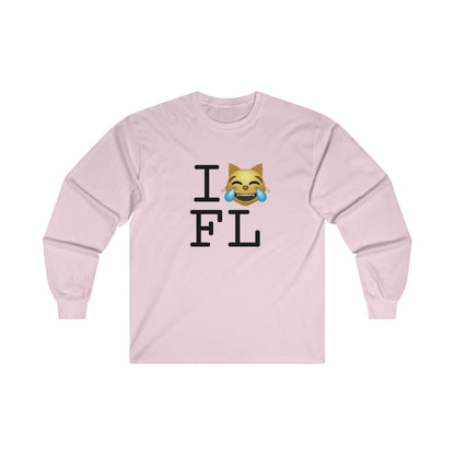 "I'm Laughing like a Cat at Florida" Long Sleeve Shirt