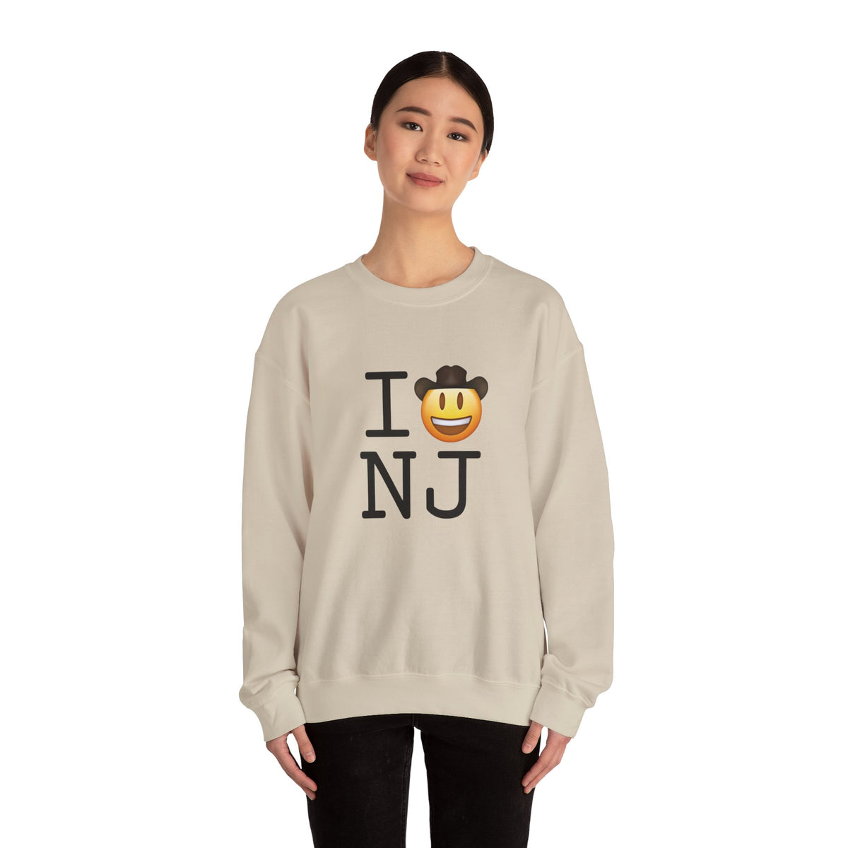 "I'm a Cowboy or Cowgirl in New Jersey" Sweatshirt