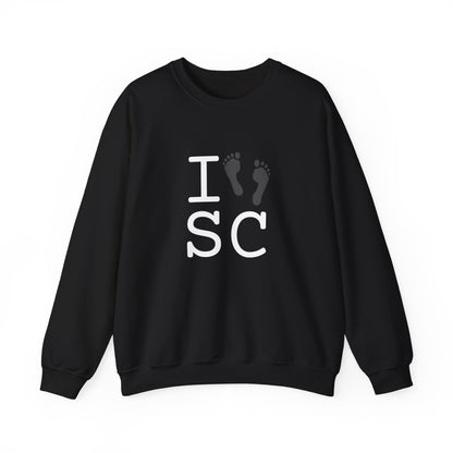 "I leave Footsteps in South Carolina" Sweatshirt