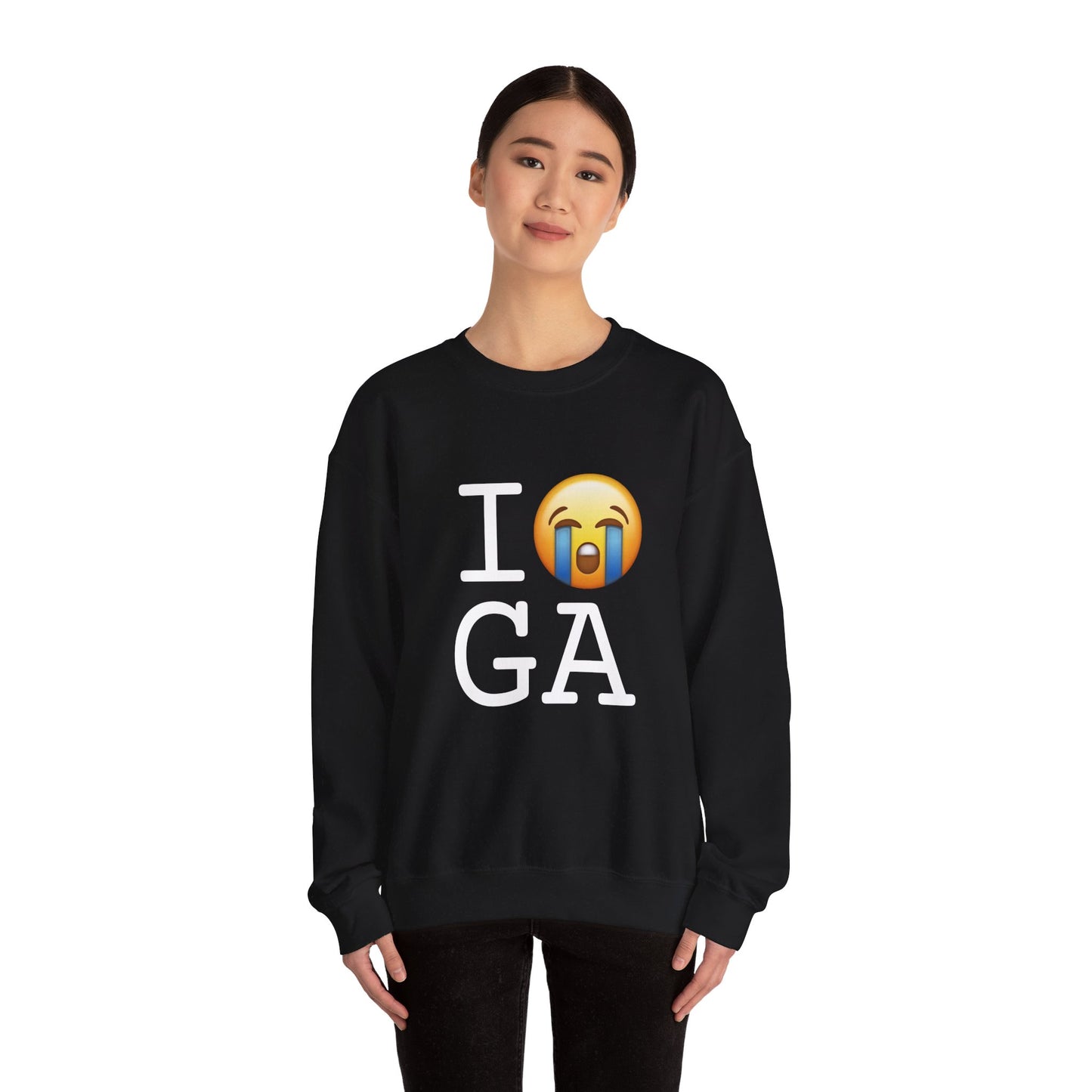 "I Cry About Georgia" Sweatshirt