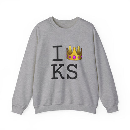 "I'm Royalty (Wear a Crown) in Kansas" Sweatshirt