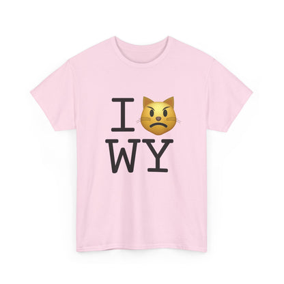 "I'm an Angry Cat about Wyoming" Tee