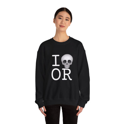 "I'm Dead in Oregon" Sweatshirt