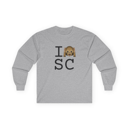 "I Don't Hear South Carolina" Long Sleeve Shirt