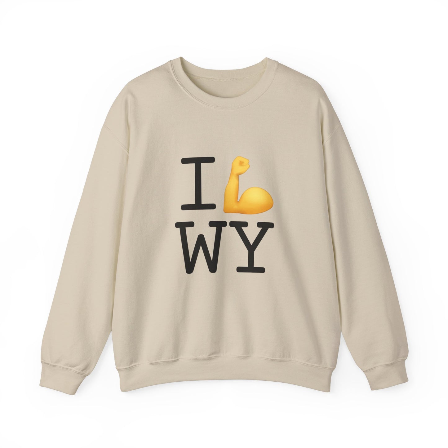 "I Flex in/on Wyoming" Sweatshirt