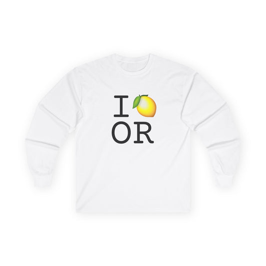 "I Lemon Oregon" Long Sleeve Shirt