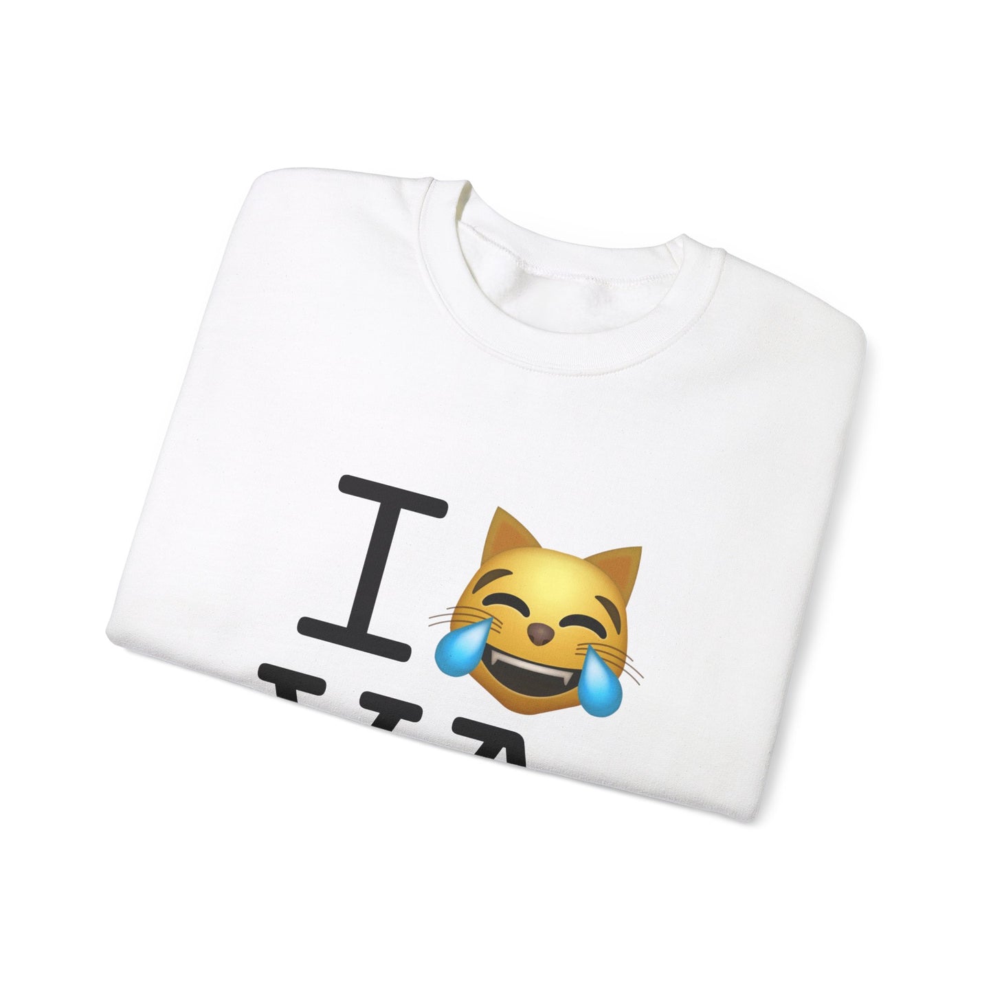 "I'm Laughing like a Cat at Virginia" Sweatshirt