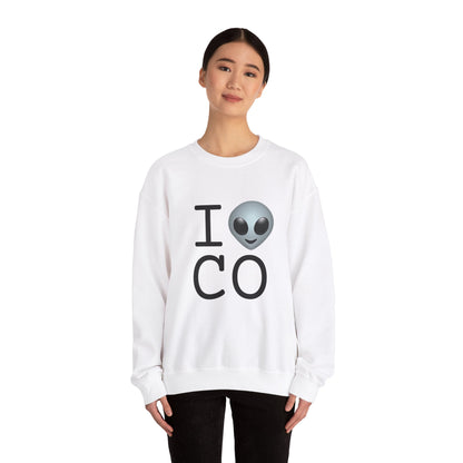 "I Feel Alien in Colorado" Sweatshirt