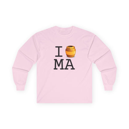 "I Honey Massachusetts" Long Sleeve Shirt