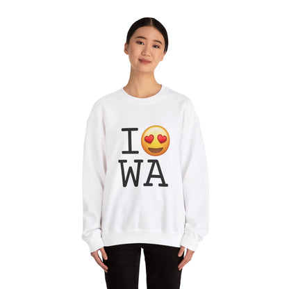 "I have Heart Eyes for Washington" Sweatshirt