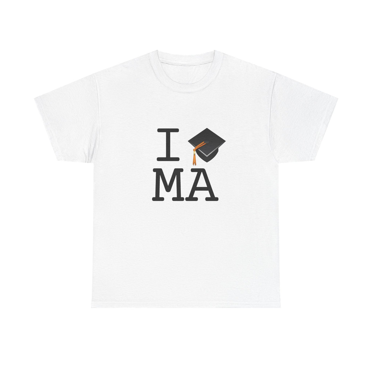 "I Graduate Massachusetts" Tee