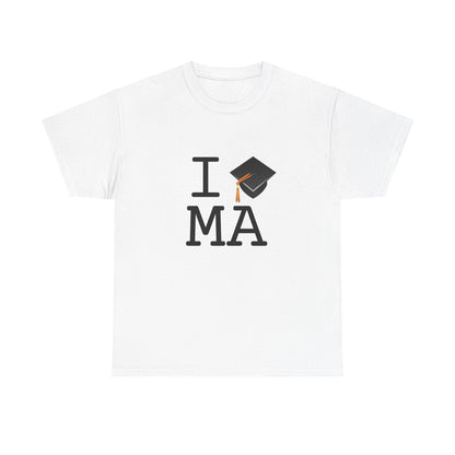 "I Graduate Massachusetts" Tee