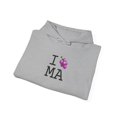 "I Grape Massachusetts" Hoodie