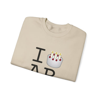 "I Birthday Cake Arkansas" Sweatshirt