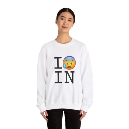 "I'm Anxiously Sweating in Indiana" Sweatshirt