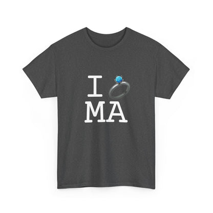 "I'm Married to (Diamond Ring) Massachusetts" Tee