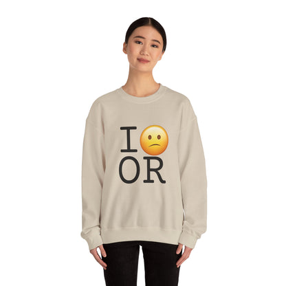 "I'm Confused by Oregon" Sweatshirt