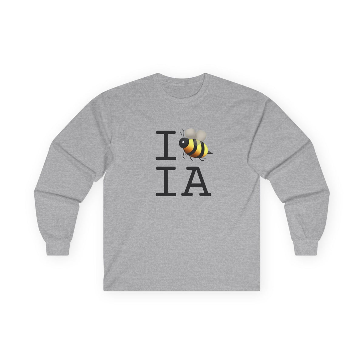 "I Bee in Iowa" Long Sleeve Shirt