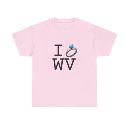 "I'm Married to (Diamond Ring) West Virginia" Tee