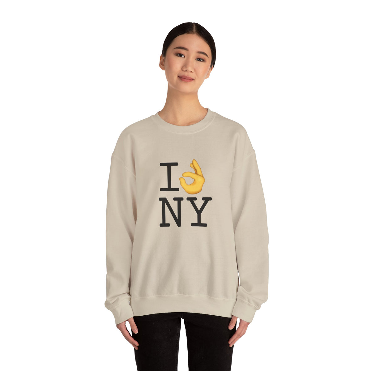 "I'm OK with New York" Sweatshirt