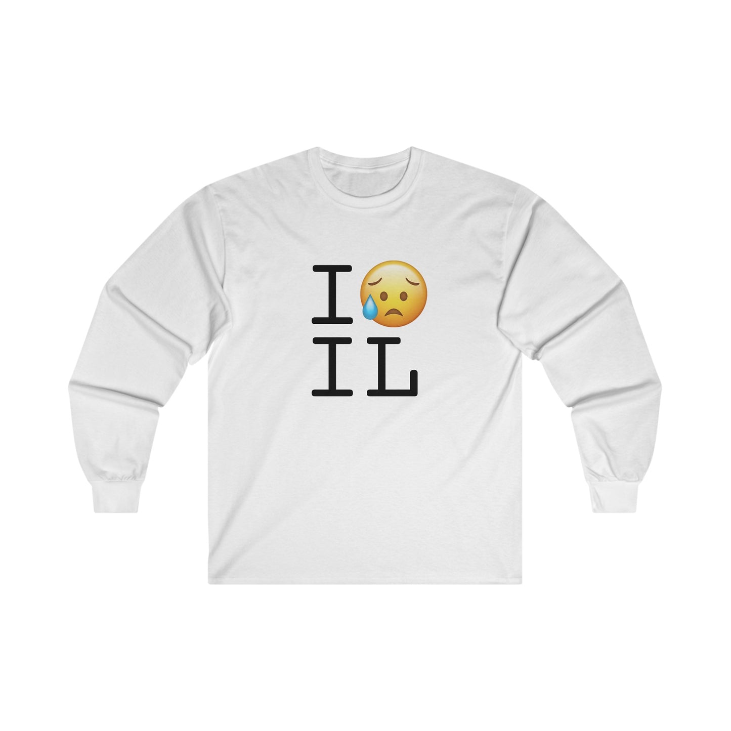 "I'm Sad About Illinois" Long Sleeve Shirt