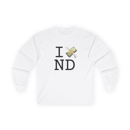 "I Lose Money in North Dakota" Long Sleeve Shirt